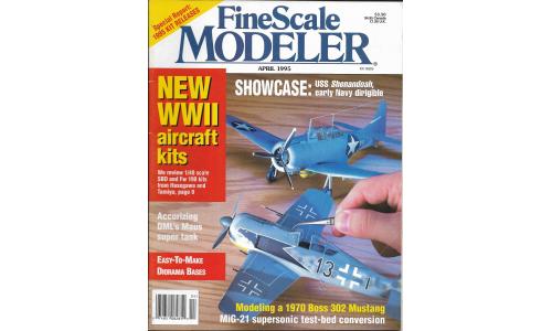 Revista Fine Scale Modeler 1995-04 Aircraft Kits